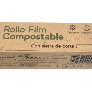 FILM 100% COMPOSTABLE rollo 15m - Imagen 4