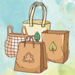 BOLSAS COMPOSTABLES PLA · CELOFÁN · PAPEL · ALGODÓN · MALLA
