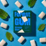 CHICLE 100% VEGETAL sabor menta FUERTE · SIN PLÁSTICO
